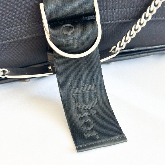 Christian Dior Navy Nylon Bag - Picture 4 of 16